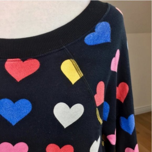 Wildfox Have a Heart Sommers Sweatshirt Size M - Picture 4 of 6